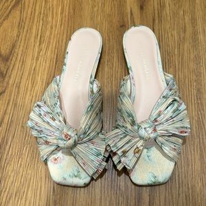 Loeffler Randall Floral Sandals Size 6
